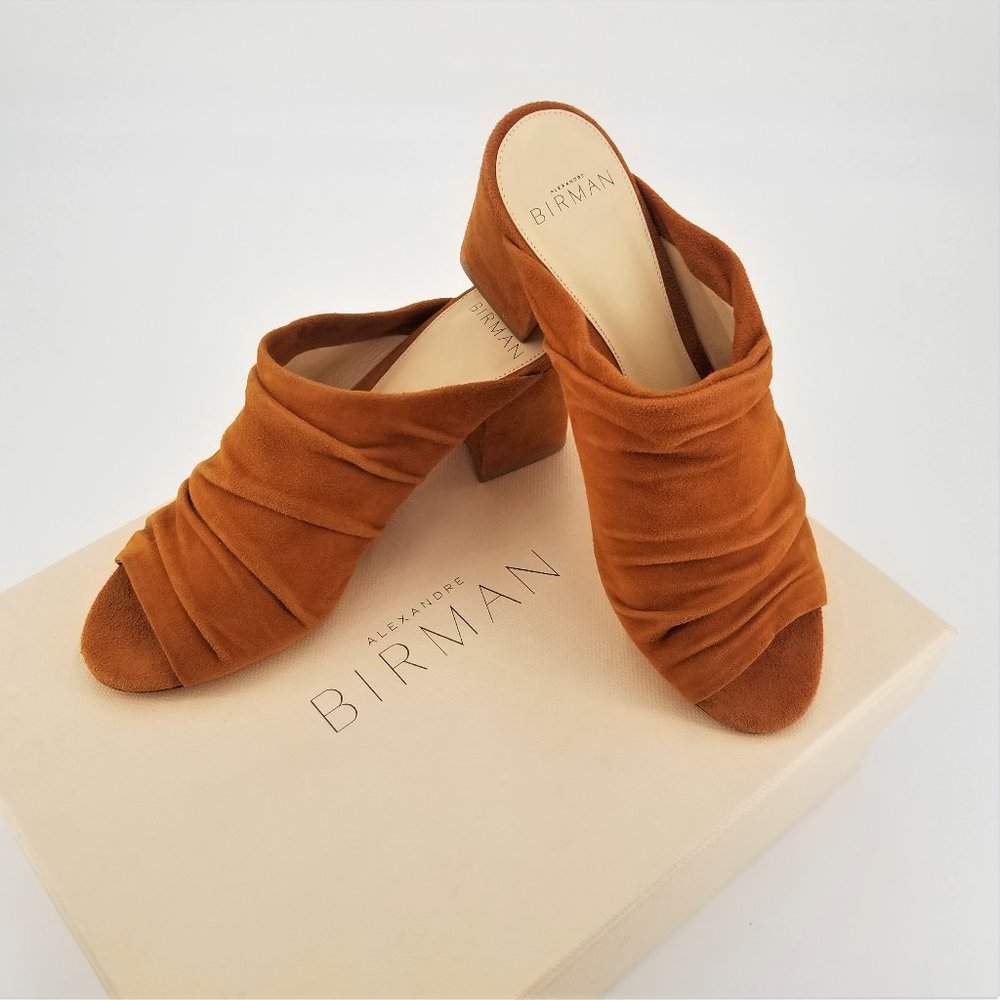 Alexandre Birman  Suede Mule, 36